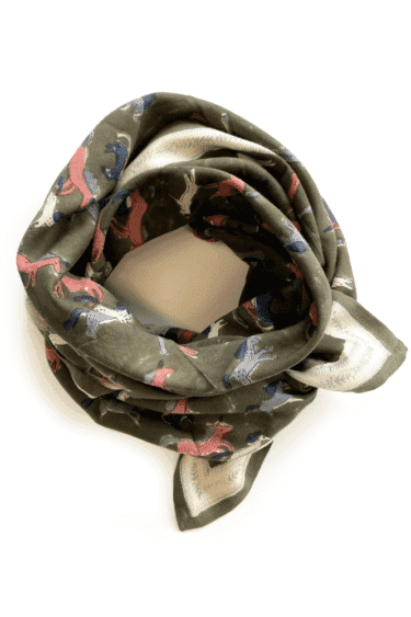 BIG FOULARD LATIKA | Licorne KAKI