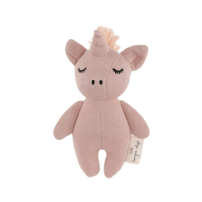 doudou licorne, licorne, moos family store, konges slojd, doudou konges slojd, peluche licorne, doudou bebe, doudou enfant, peluche bebe, concept store lille