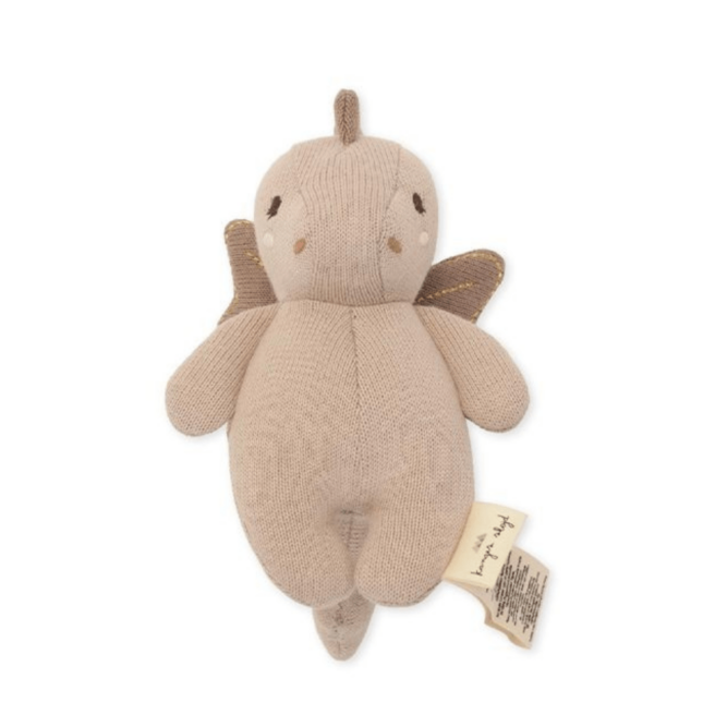 doudou hochet dragon konges slojd, konges slojd, mini doudou, doudou dragon, doudou bebe, peluche bebe, peluche enfant, moos family store, konges slojd, concept store lille