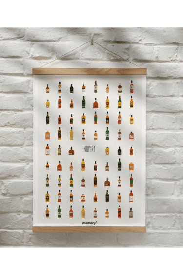memory affiche, affiche whisky, affiche maison, affiche homme, moos family store, decoration maison, concept store lille