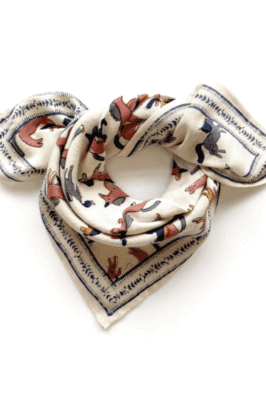 SMALL FOULARD MANIKA | Licorne Sahara