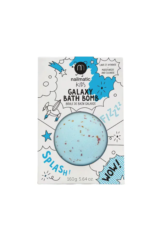 boule de bain bleu enfant nailmatic