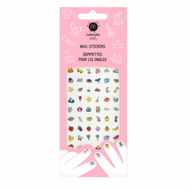 stickers ongles, autocollants ongles, vernis enfant, nailmatic, moos family store, concept store lille, autocollant ongles enfant