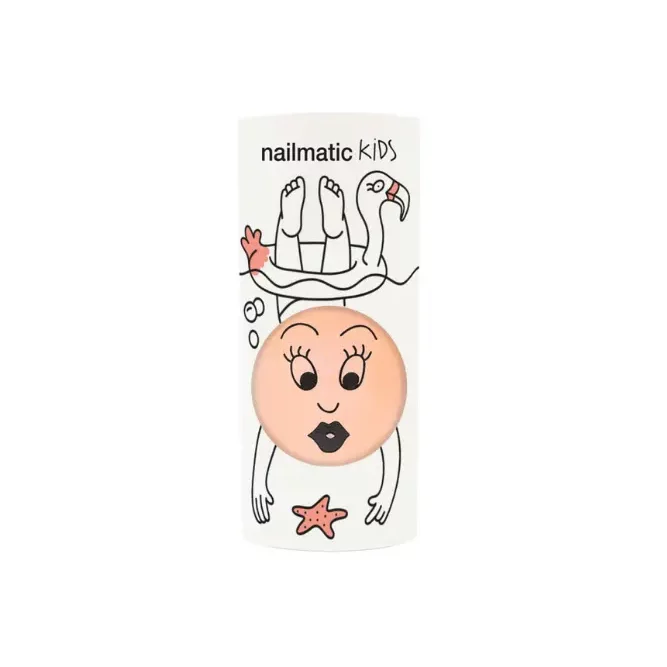 vernis à l'eau enfant flamingo nailmatic