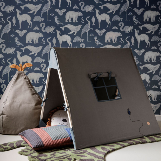 tente de jeu, ferm living, tent olive ferm living, moos family store, decoration chambre enfant, concept store lille, boutique enfant