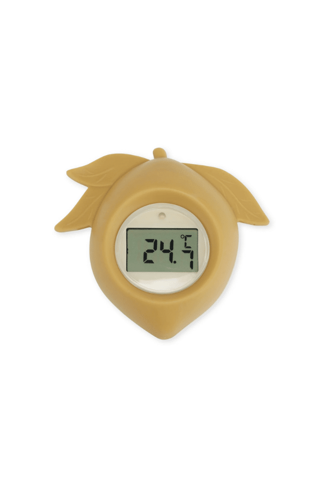 thermometre de bain digital motif citron konges slojd