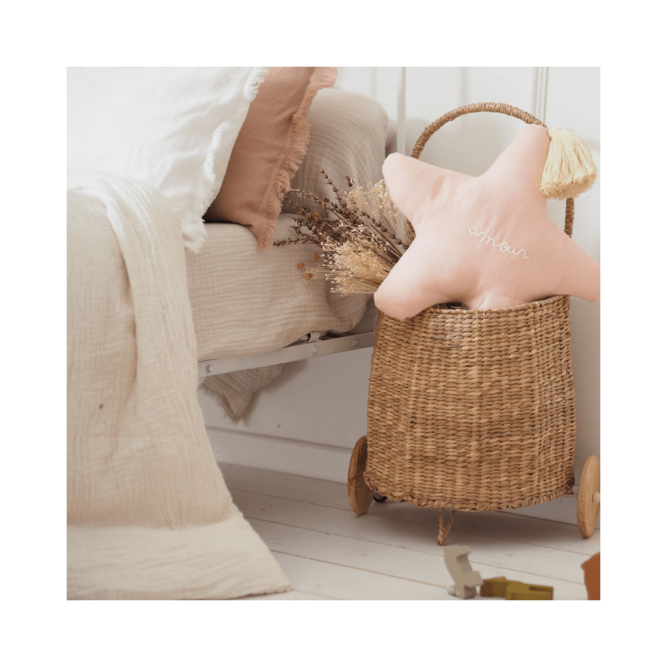 Veilleuse etoile coussin chamallow