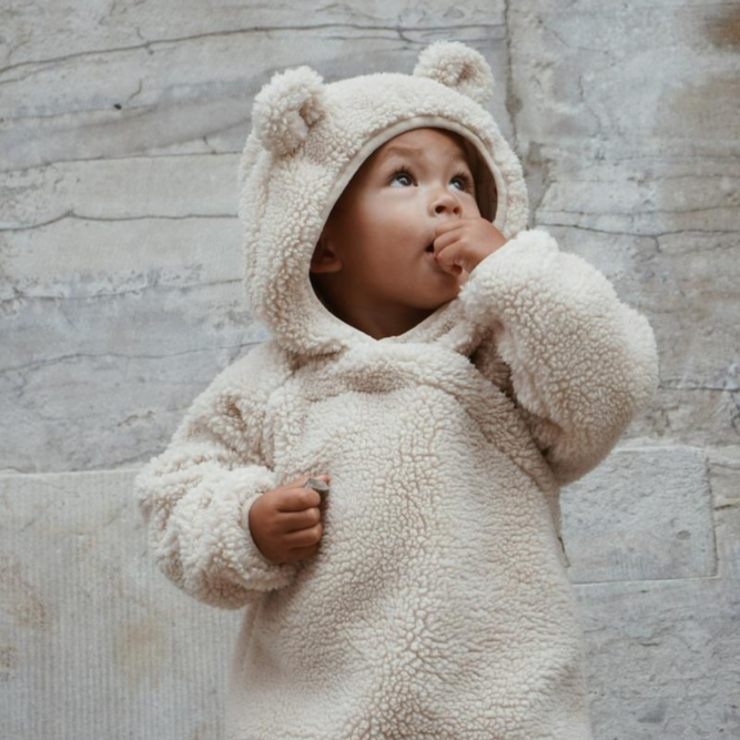 combinaison pilote teddy, konges slojd, grenouillere teddy, mode bebe et enfant, moos family store, concept store lille