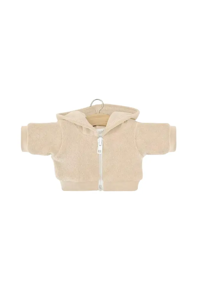 sweat capuche poupee minikane