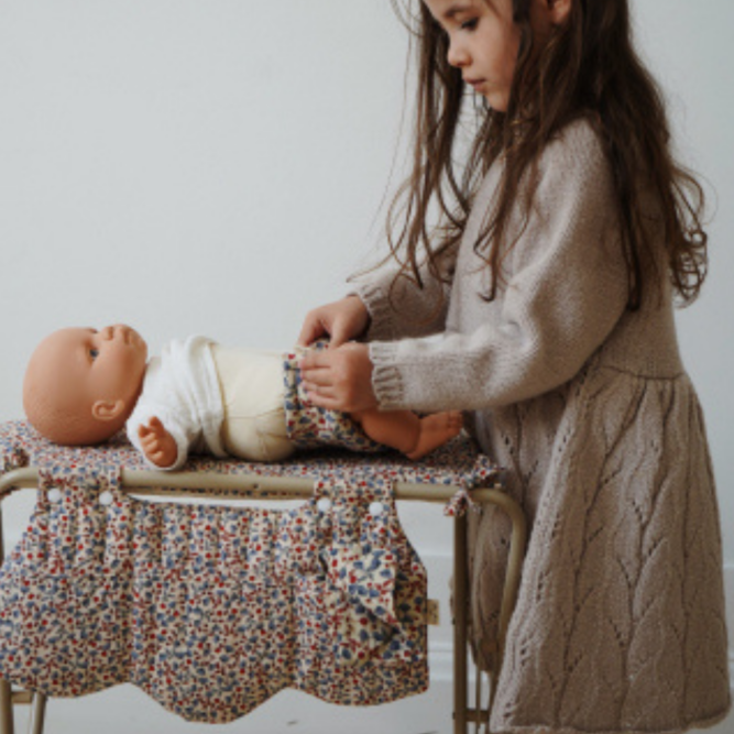 table à langer poupée, table a langer konges slojd, konges slojd, boutique enfant, accessoire poupee, poupées, poupée, concept store lille