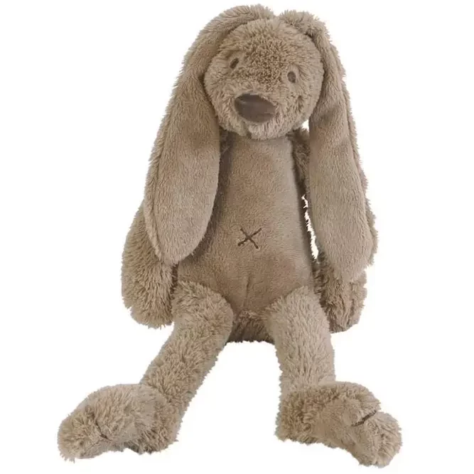 doudou lapin marron