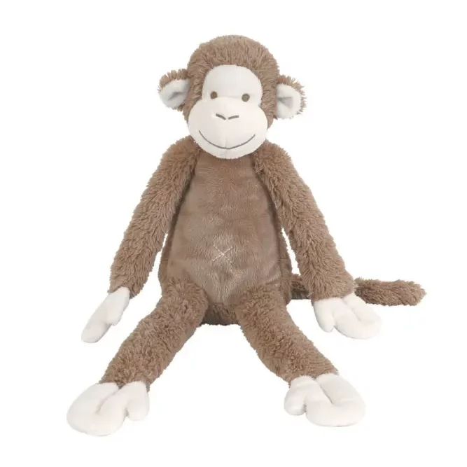 doudou singe marron