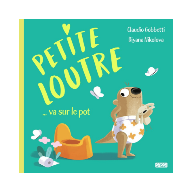 livre enfant, livre petite loutre va sur le pot, livre, moos family store, livre propreté enfant, concept store lille, sassi, edition sassi