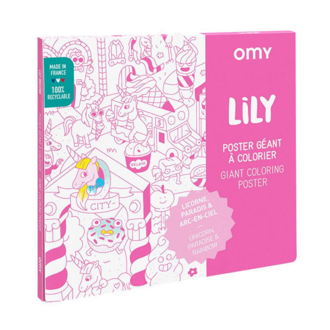 coloriage geant, coloriage geant lily omy, activité manuelle, omy, coloriage, moos family store, concept store lille, boutique enfant, moos lille, geant coloriage