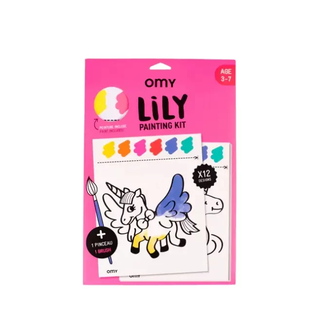 painting kit lily omy