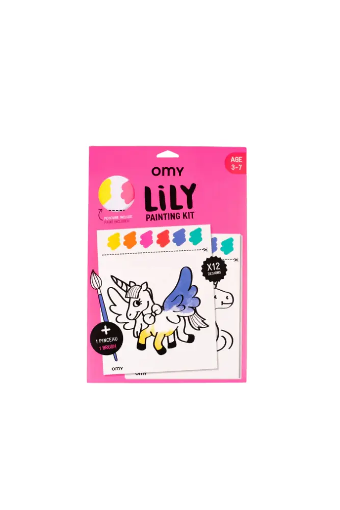 painting kit lily omy