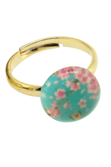 Bague Ajustable | Verte