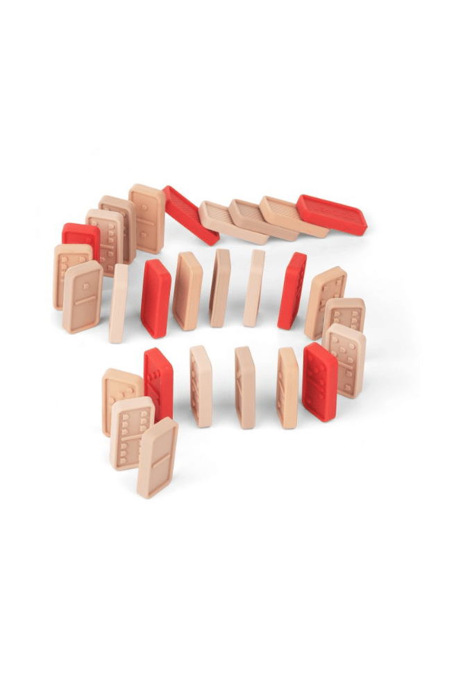 Jeu domino rose silicone liewood