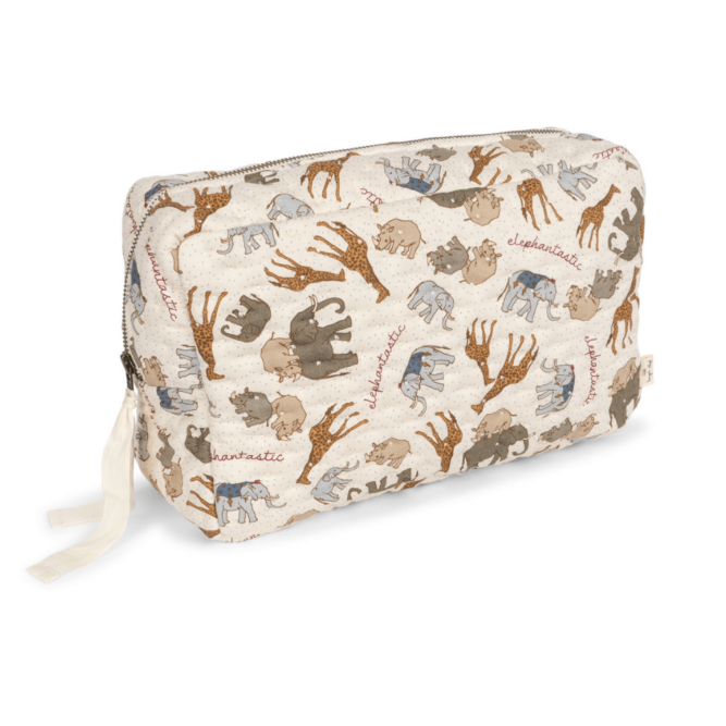 trousse de toilette safari, trousse de toilette konges slojd, grande trousse de toilette, konges slojd, safari, moos family store, concept store lille, boutique bebe et enfant