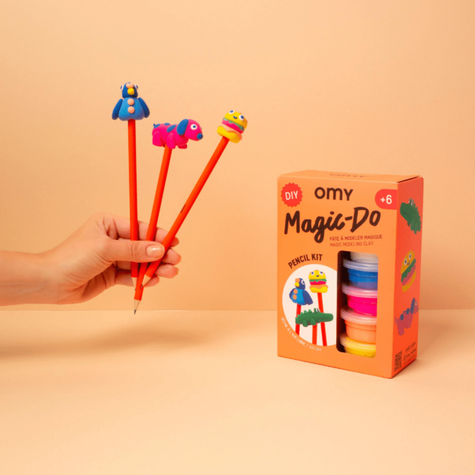 activité manuelle omy, omy, magic do kit stylo, pâte a modeler enfant, moos family store