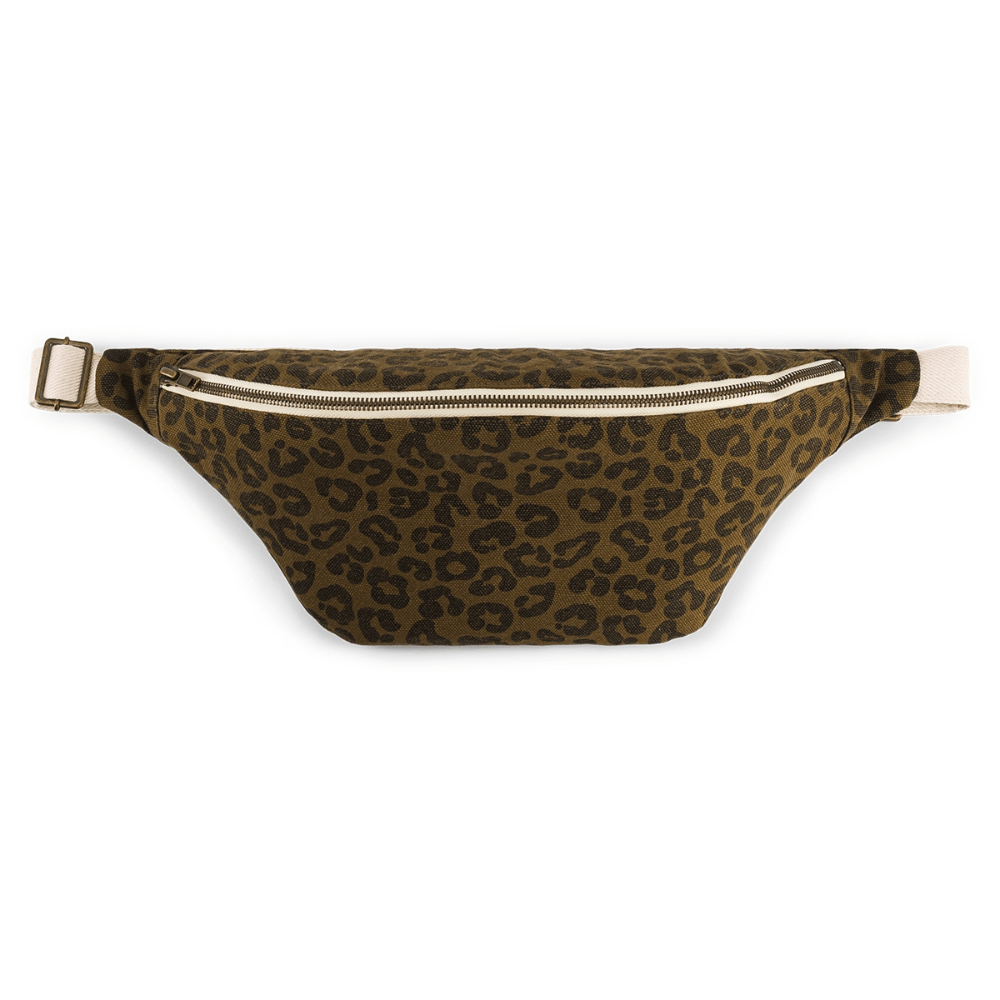 sac banane femme leopard, sac banane, rose in april, moos family store, boutique bebe et enfant lille