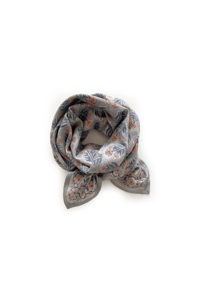 apaches grand foulard bouton d'or tempete