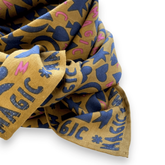 big foulard magic circus apaches collection, foulard femme, foulard magic circus, moos lille