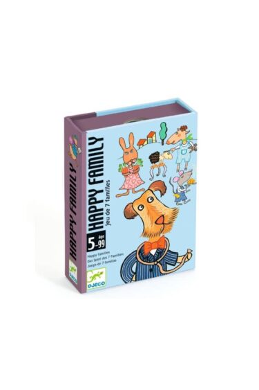 jeu des 7 familles happy family djeco