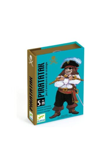 jeu de cartes djeco piratatak dès 5 ans