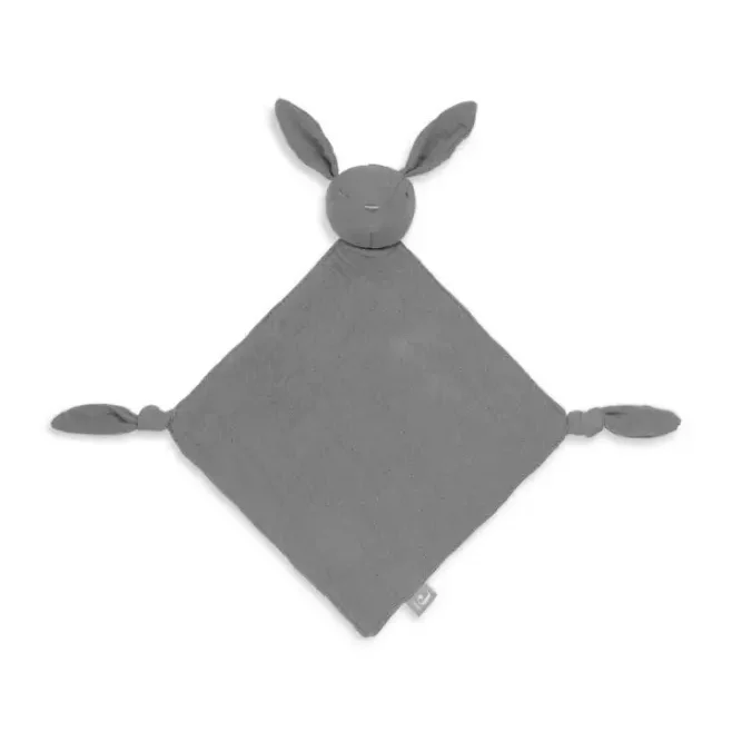 doudou lapin plat gris jollein