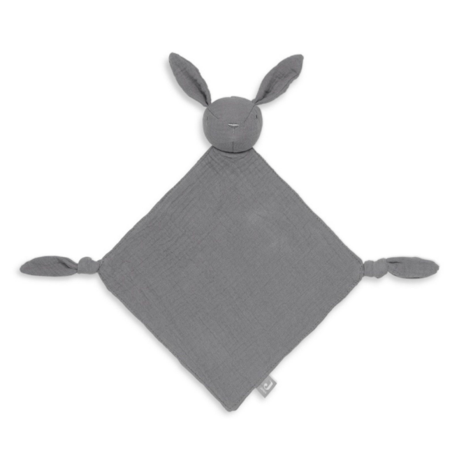 doudou plat lapin bebe, doudou lapin gris, doudou bebe, moos family store, jollein