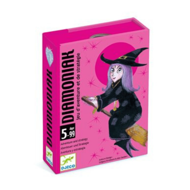 diamoniak, jeu de cartes à partir de 5 ans, jeu de cartes djeco, moos family store