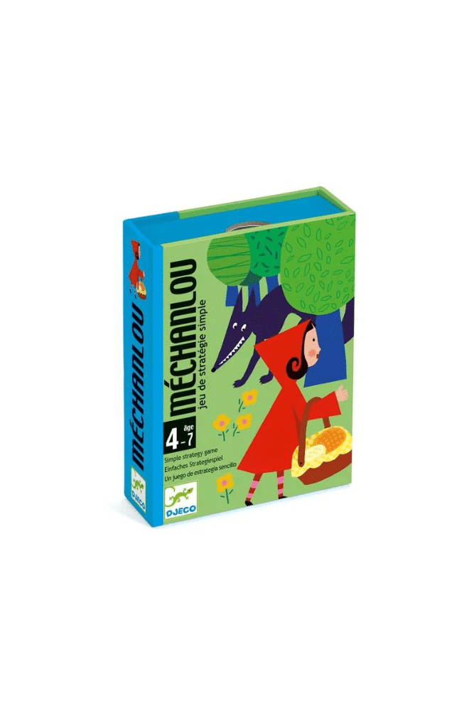 jeu de cartes djeco mechanlou dès 4 ans