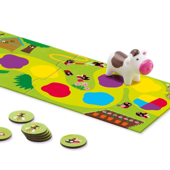 jeu de societe des 2 ans, djeco, little circuit djeco