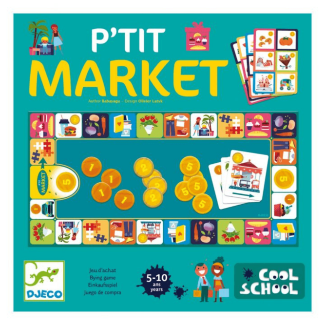 p'tit market, djeco, jeu de societe enfant