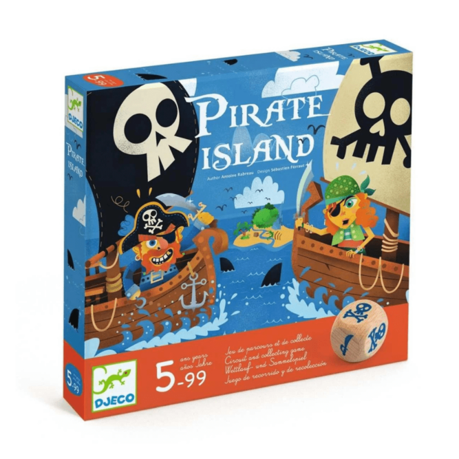 pirate island djeco, jeu de societe enfant, moos family store, djeco jeu de societe