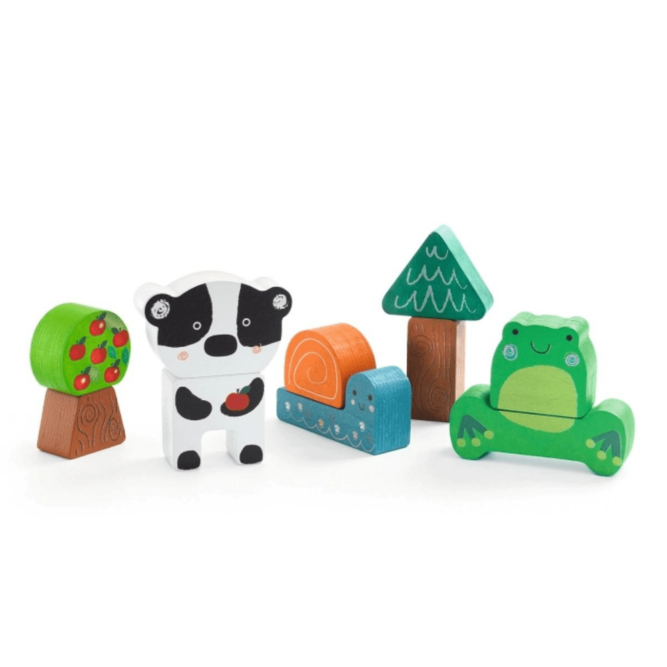 puzzle à encaster enfant, puzzle animaux en bois, djeco, moos family store, moos lille