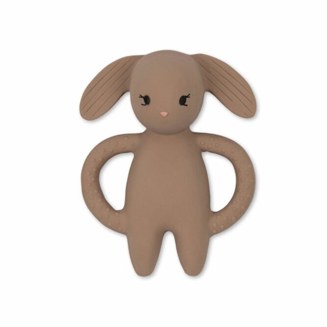 anneau dentition bebe lapin silicone konges slojd