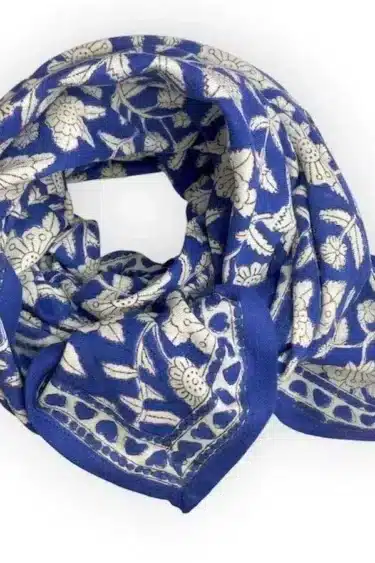 grand foulard block print apaches collection