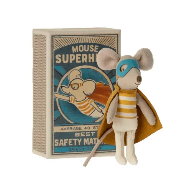 souris maileg super heros