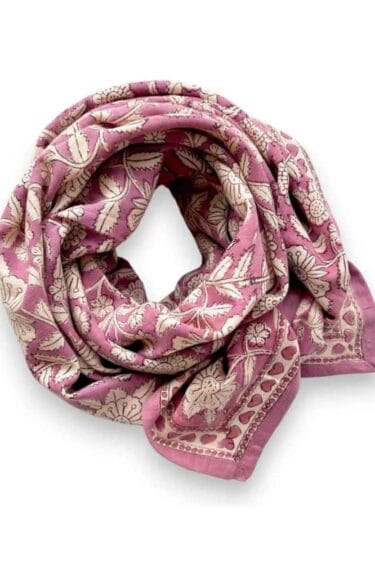 foulard apaches collection coeur pétale