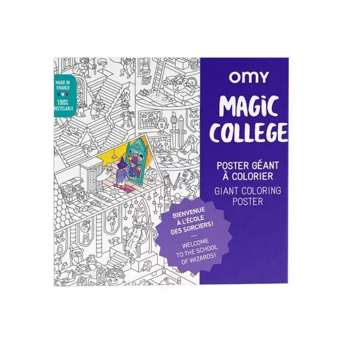 coloriage magic college omy