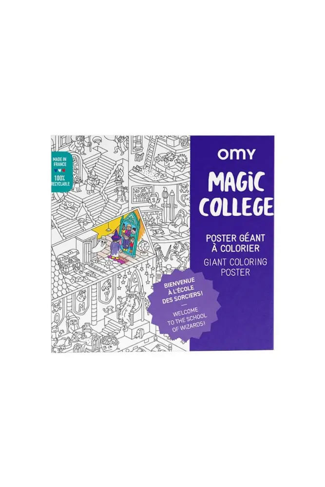 coloriage magic college omy