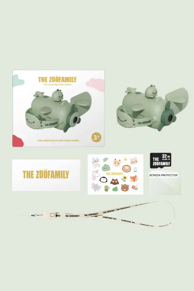 camera pour enfants the zoo family dinosaure