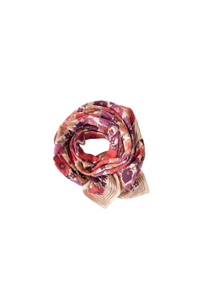 grand foulard apaches collection coloris joy macadamia