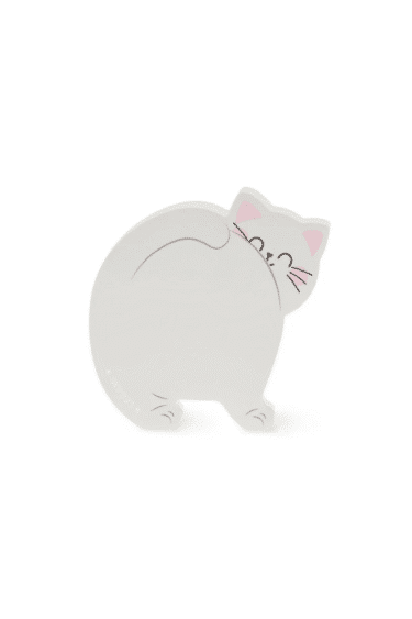 legami bloc note adhesif chat