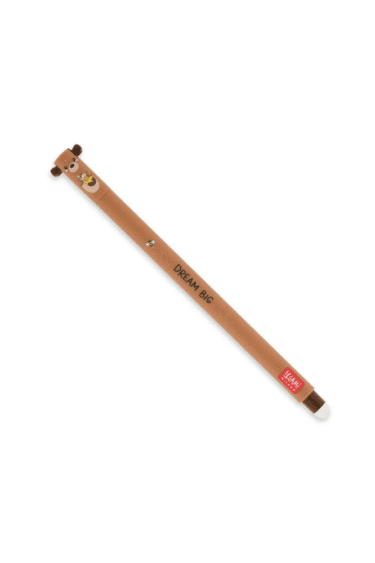 stylo legami ours encore effacable rouge