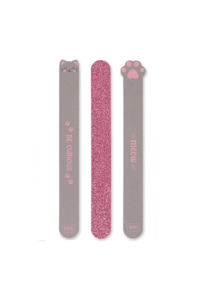 limes à ongles par 3 modèle chat de la marque legami