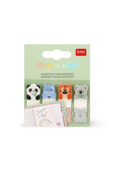 marque pages legami adhesifs sur le thème des animaux