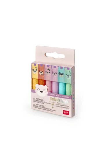 mini surligneurs de la marque legami